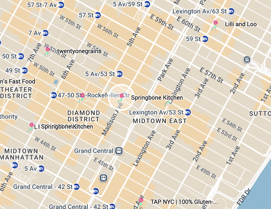 Springbone Kitchen Map Springbone Kitchen Map