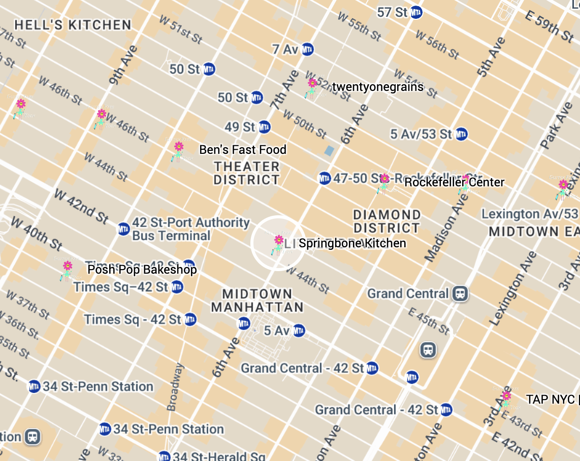 Springbone Kitchen Map Springbone Kitchen Map