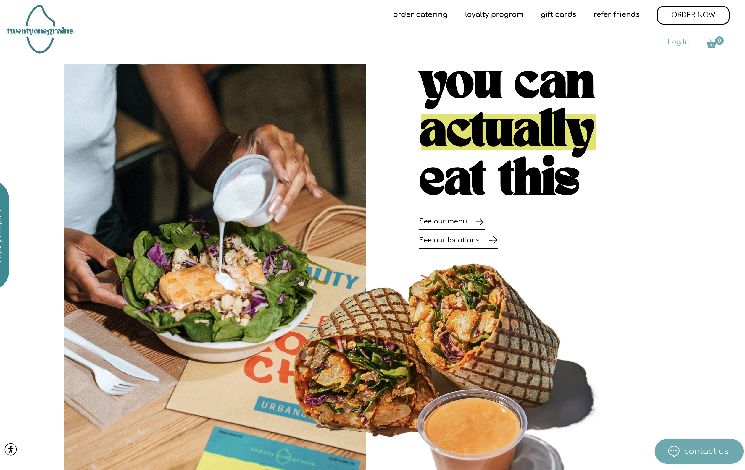 TWENTYONEGRAINS TWENTYONEGRAINS