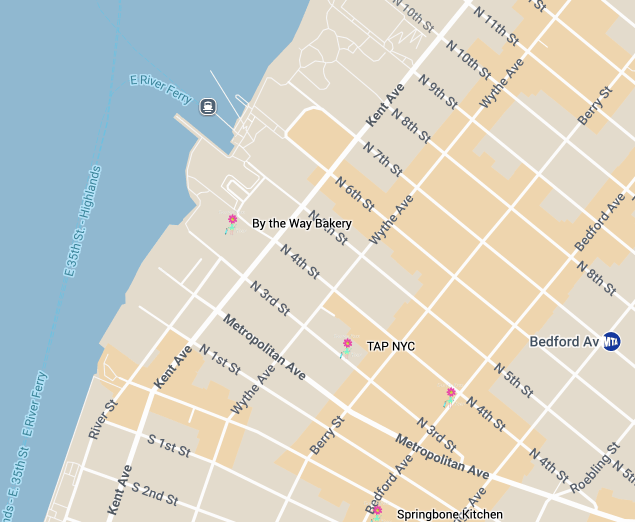 By The Way map By The Way map