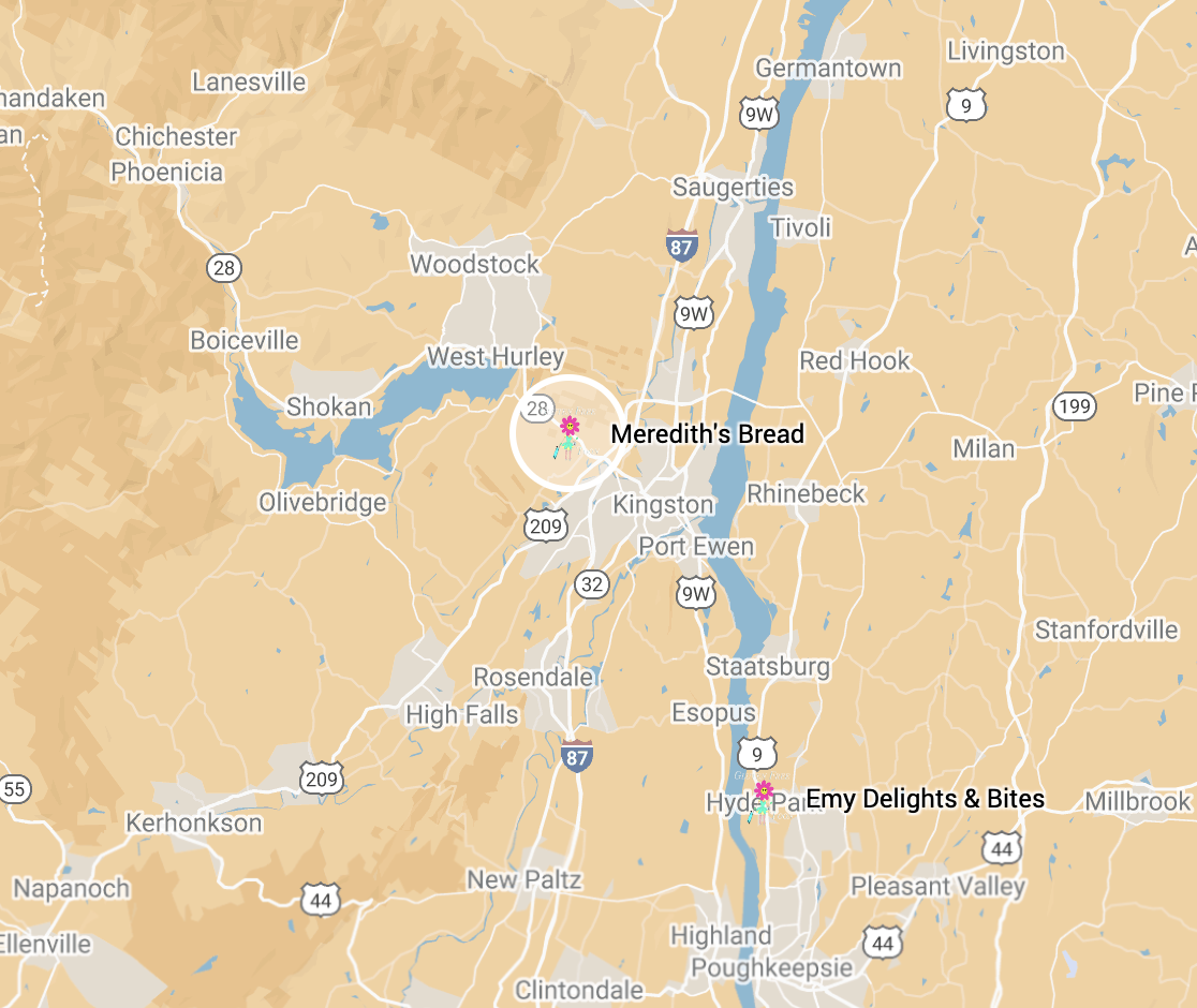 Meredith’s Bread Map