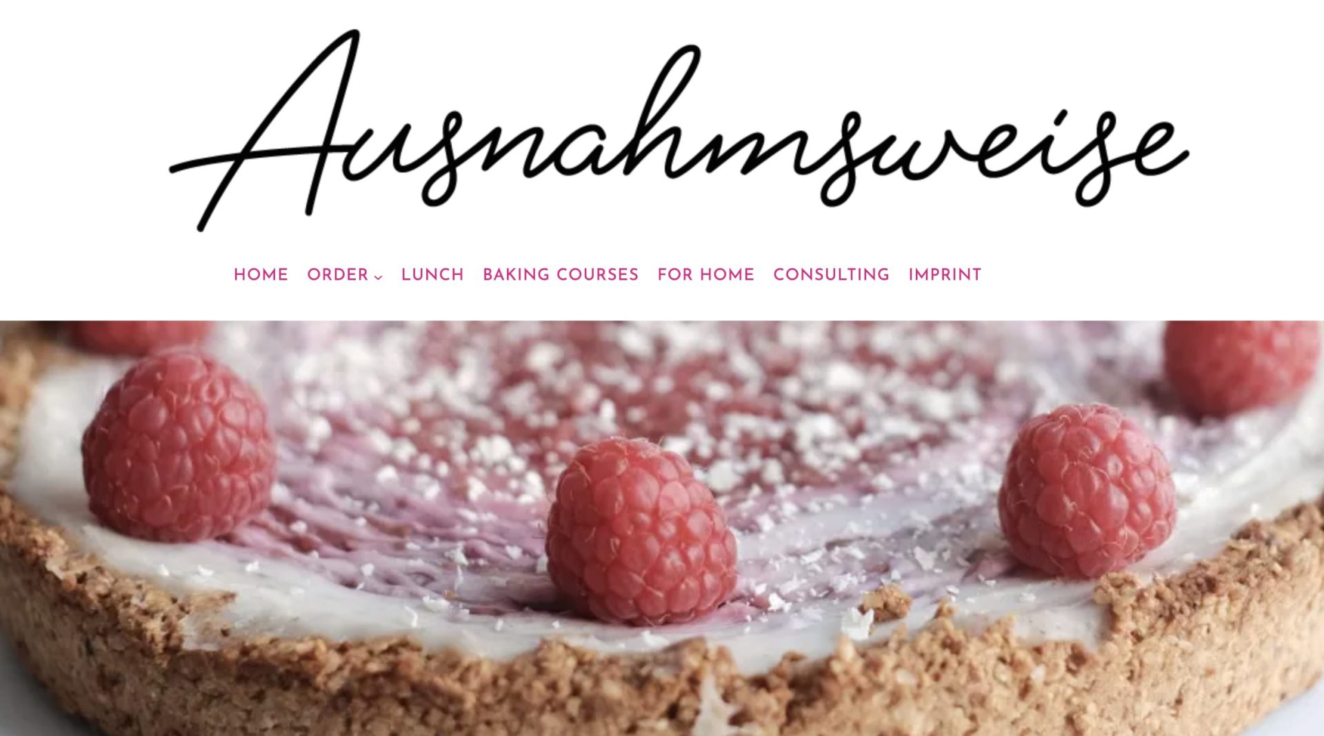ausnahmsweise - Café für vegane, glutenfreie Kuchen