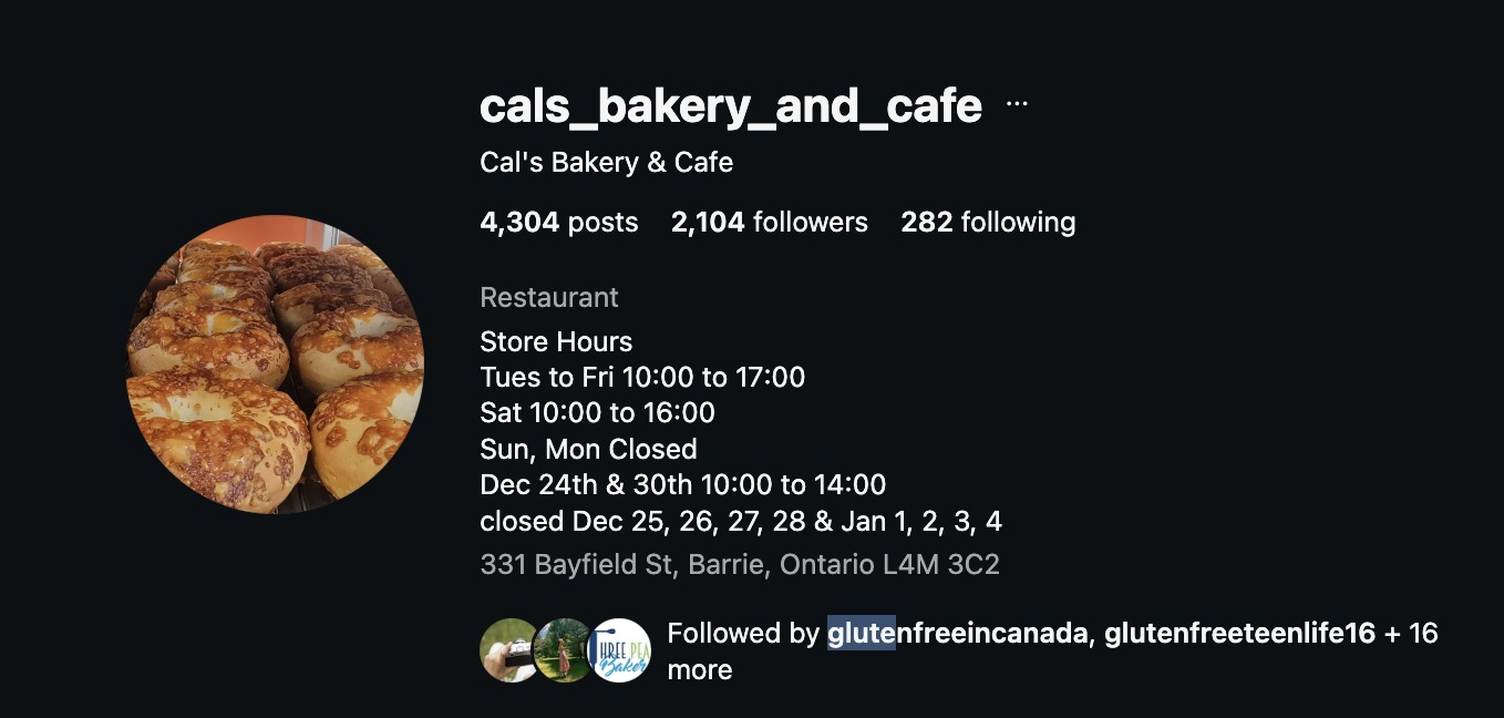 Cal's Bakery & Cafe