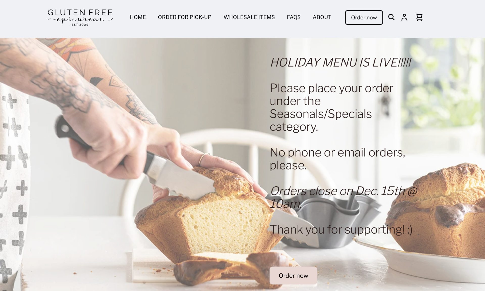 Gluten Free Epicurean