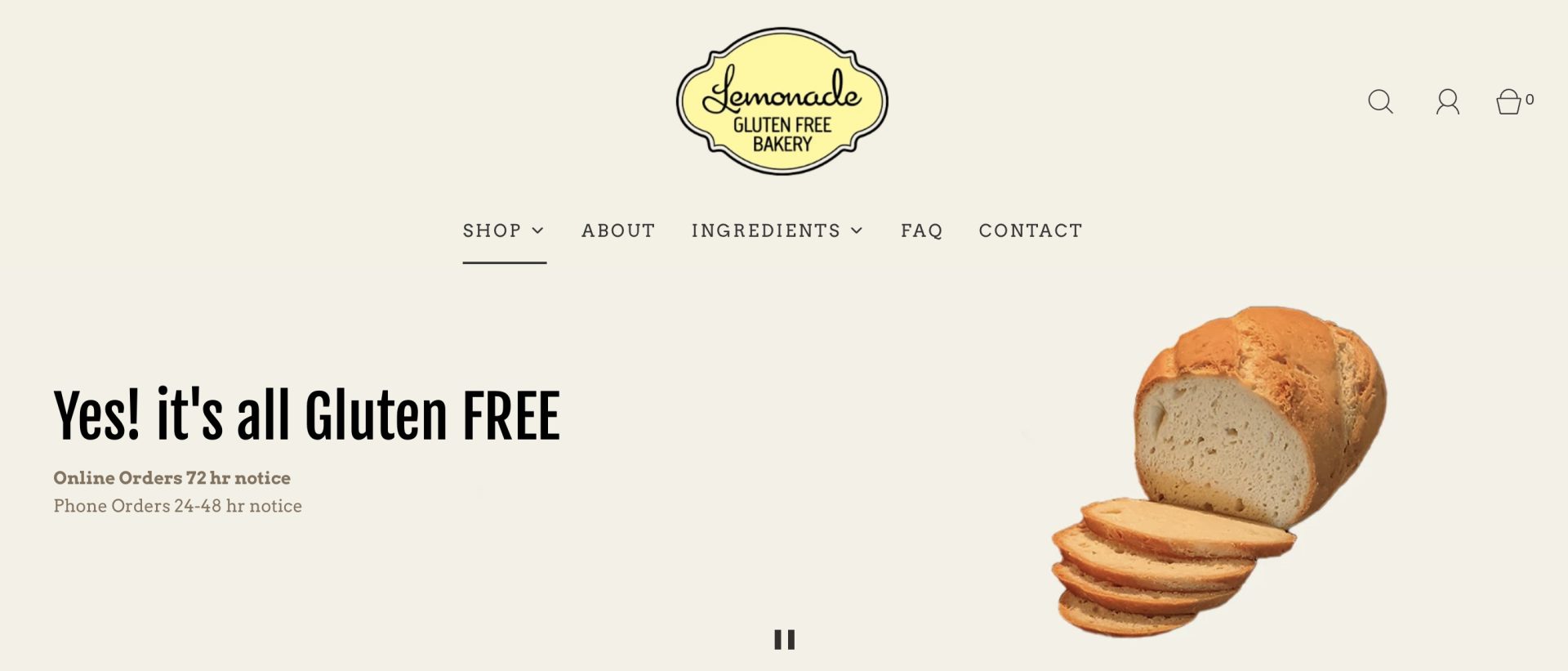 Lemonade Gluten Free Bakery