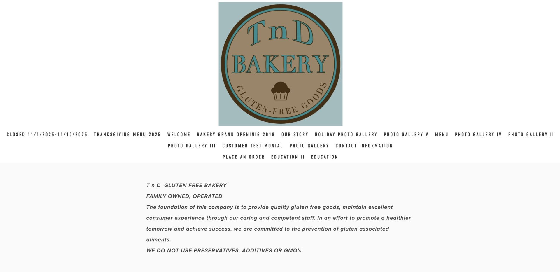 T n D Bakery T n D Bakery