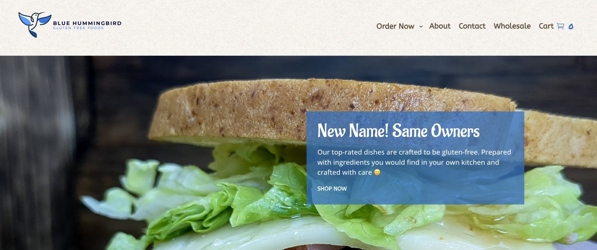 Blue Hummingbird GF Foods Blue Hummingbird GF Foods