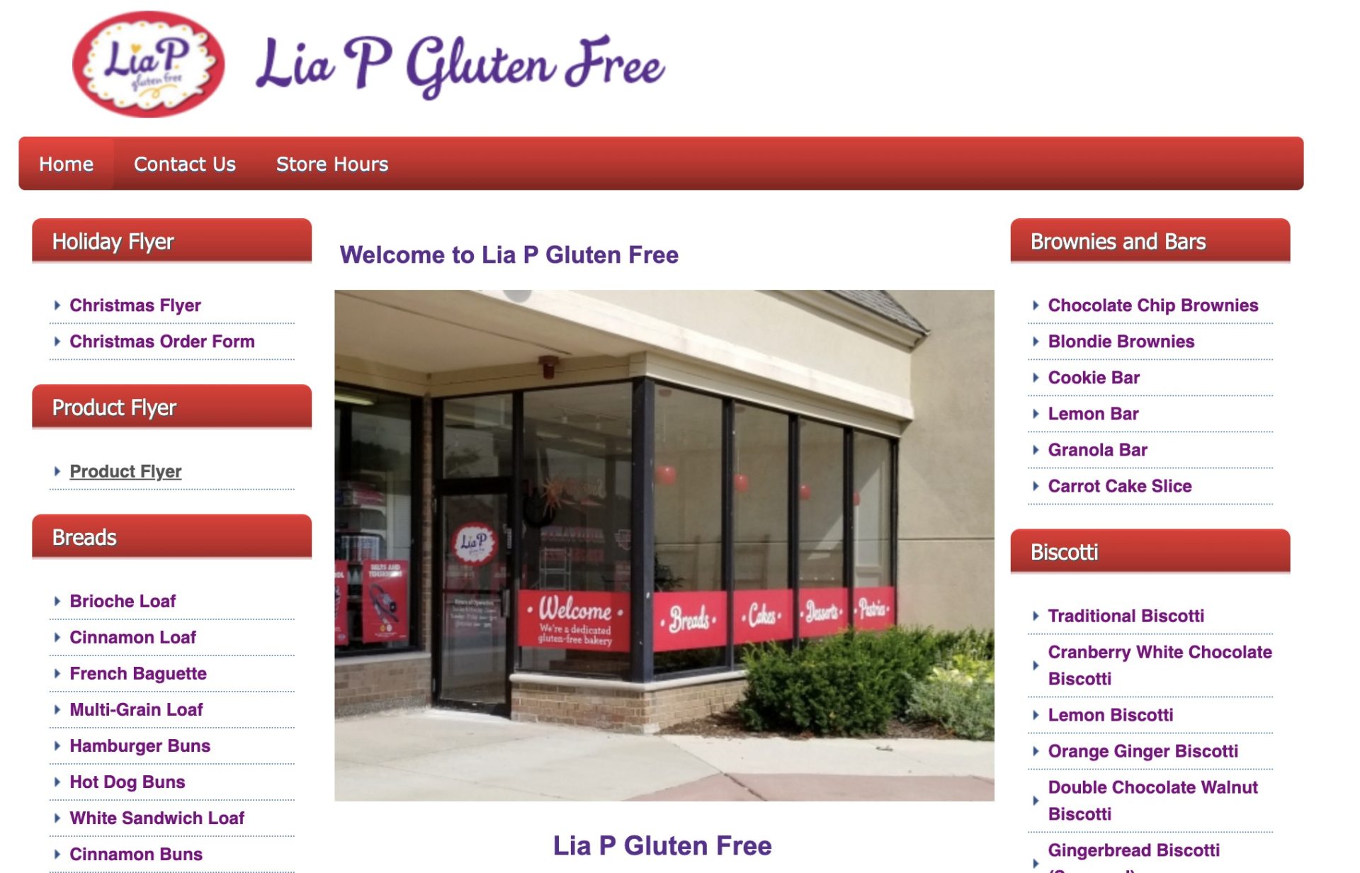 Lia P Gluten Free