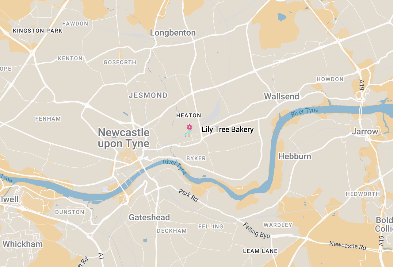 Lily Tree Bakery Ltd Map