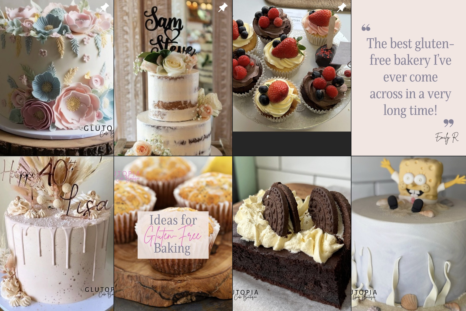 Glutopia Cake Boutique Glutopia Cake Boutique